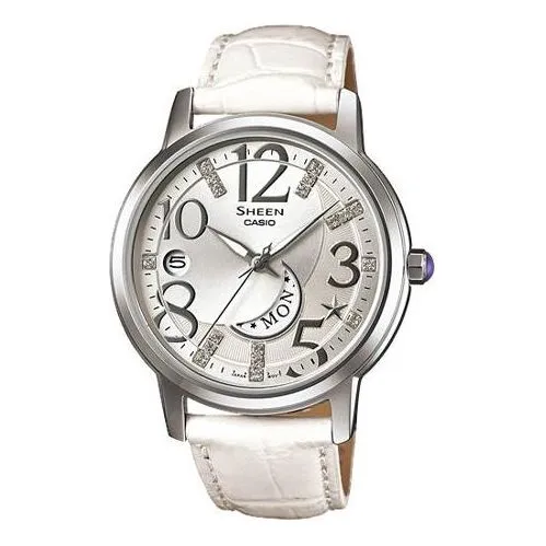 CASIO SHEEN Series Quartz White Analog SHE-4028L-7A sold by KicksCrew