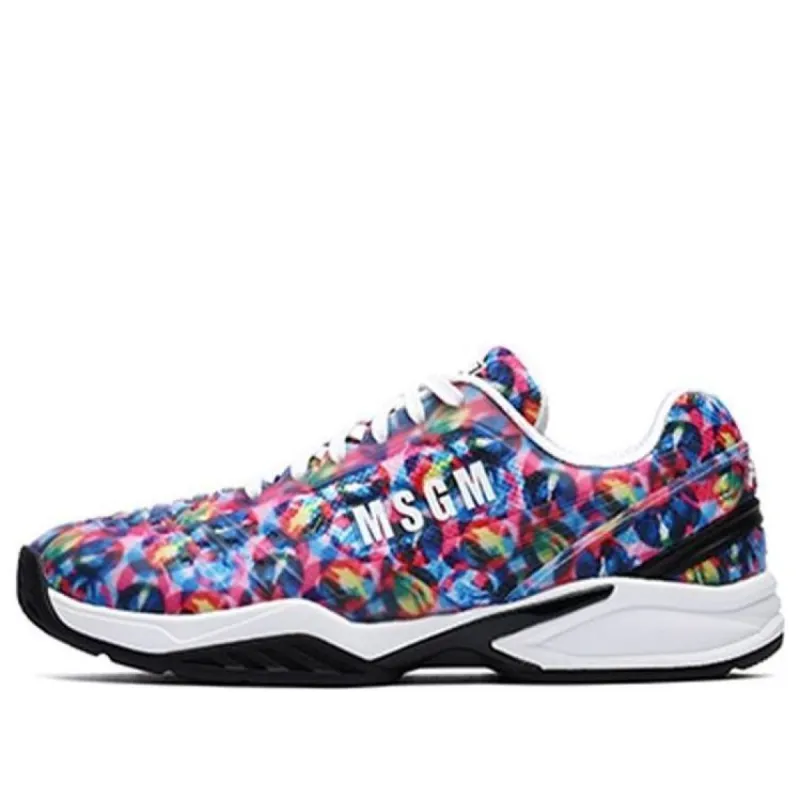 (WMNS) MSGM x FILA Heritage-FHT Low-Top Multicolor 'White Black' A12W122302FWT sold by KicksCrew