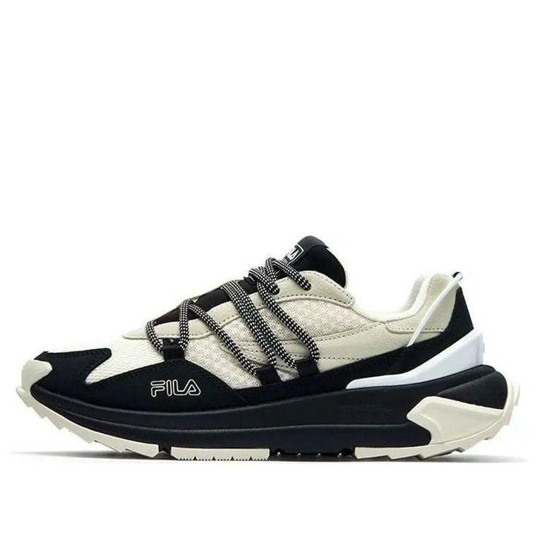 (WMNS) FILA Corsa Low Chunky Sneakers GS White/Black F12W134145FVB sold by KicksCrew