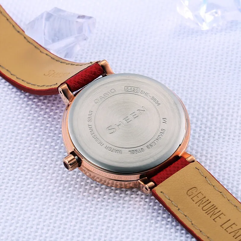 CASIO SHEEN Waterproof Analog SHE-3034GL-7B sold by KicksCrew product image thumbnail 5