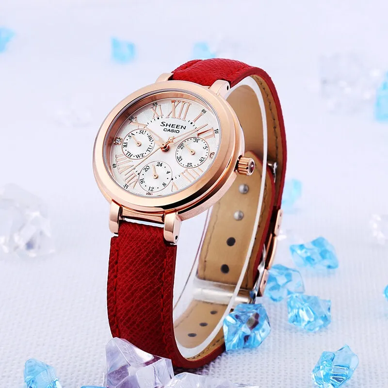 CASIO SHEEN Waterproof Analog SHE-3034GL-7B sold by KicksCrew product image thumbnail 2