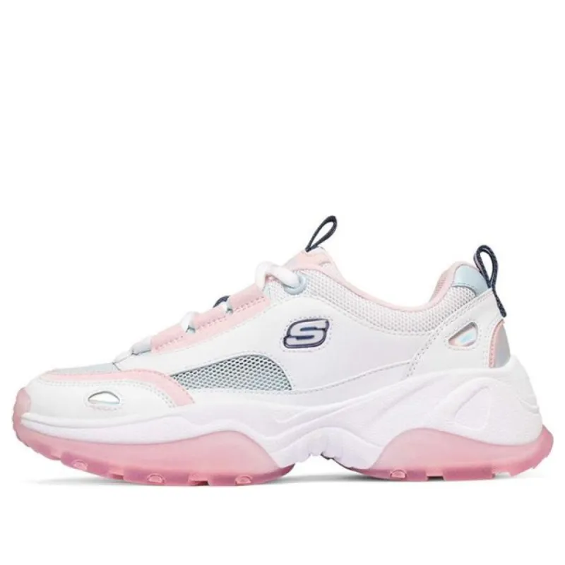 (WMNS) Skechers Kozmiks GS White/Pink 88888407-WMLT sold by KicksCrew