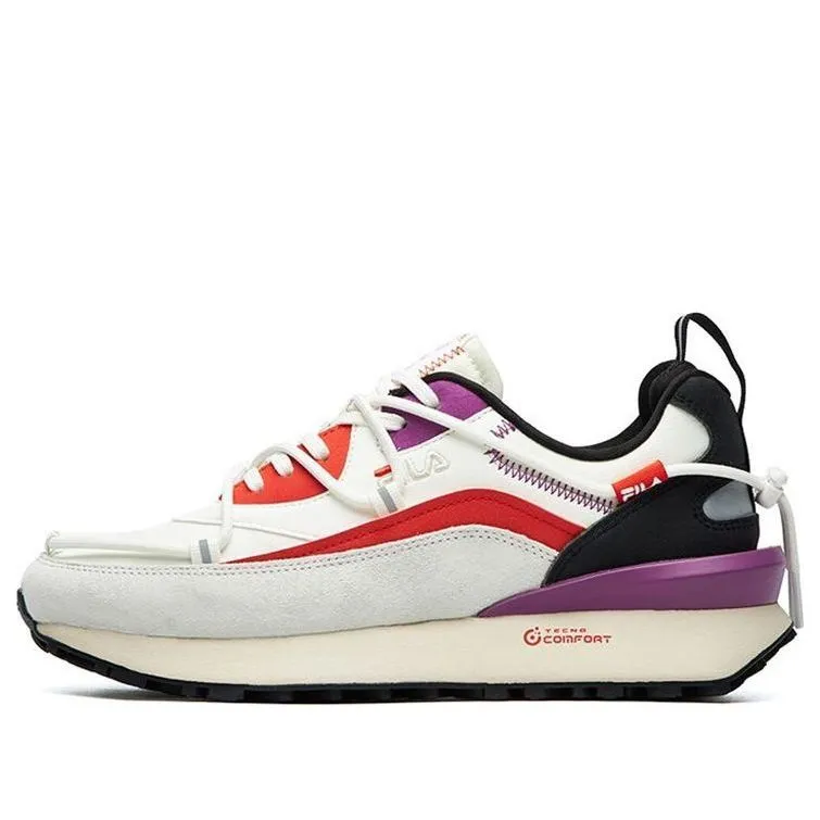 (WMNS) Fila Jogger DX Retro Low Cut White/Purple T12W111108FSW sold by KicksCrew