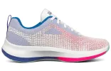 (WMNS) Skechers Go Run Pulse 'White Neon Pink Blue' 128105-WMLT sold by KicksCrew