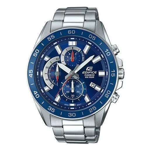 CASIO Waterproof EDIFICE Stainless Steel Strap Mens Analog EFV-550D-2A sold by KicksCrew