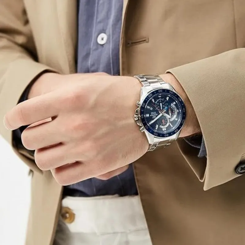 CASIO Waterproof EDIFICE Stainless Steel Strap Mens Analog EFV-550D-2A sold by KicksCrew product image thumbnail 2