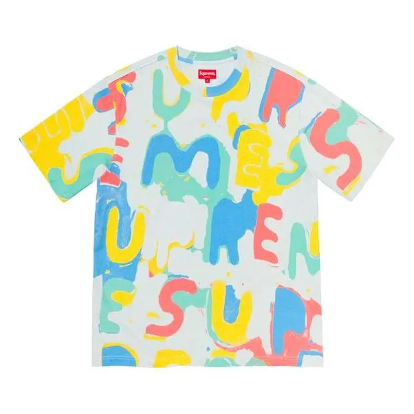 Supreme SS20 Week 14 Painted Logo S 'Black Royal Blue White' SUP-SS20-537 sold by KicksCrew