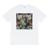 Supreme Week 8 Dragon Tee Mechanical Printing Round Neck Short Sleeve Unisex 'Red Black Green' SUP-SS20-566 sold by KicksCrew