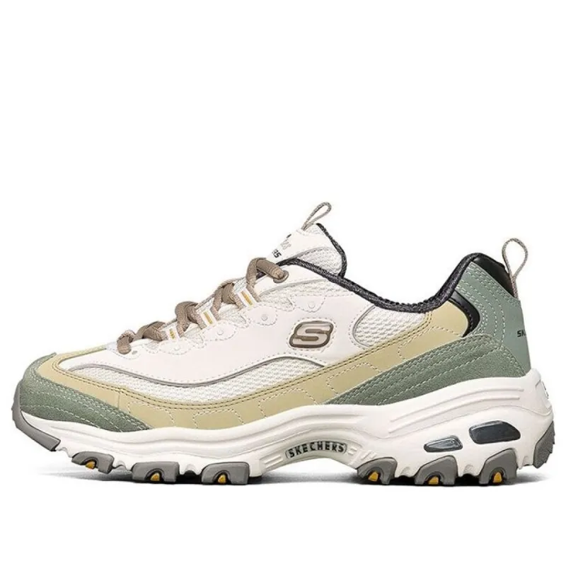 (WMNS) Skechers D'Lites 1.0 Low-Top Running Shoes Green '' 13167-NTOL sold by KicksCrew