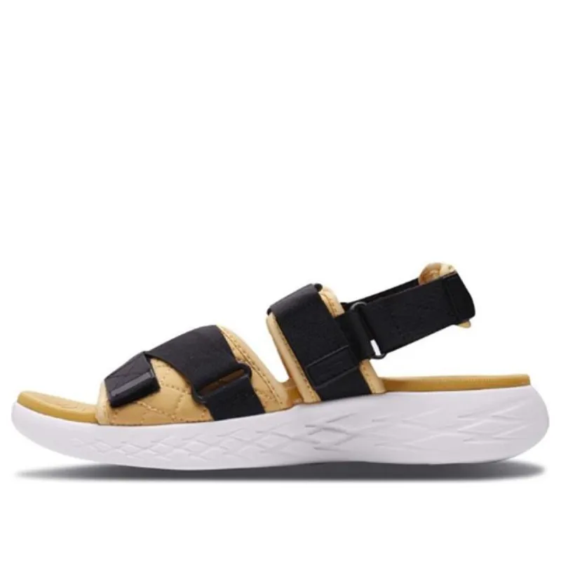 Skechers On-The-Go 600 Sandals Black/Gold 55367-GDBK sold by KicksCrew