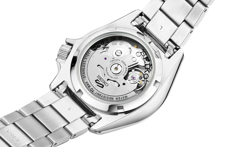 Men's SEIKO No. 5 Mechanical Watch Steel strip Athleisure Casual Sports SRPE53K1 sold by KicksCrew product image thumbnail 4