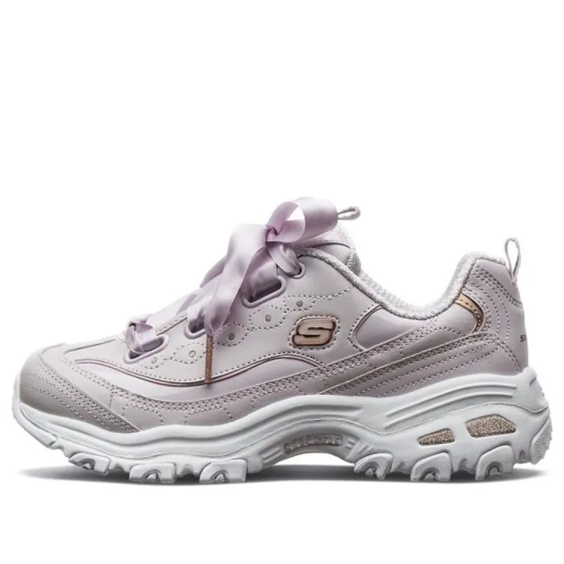 (WMNS) Skechers D'lites 1.0 Sneaker GS Purple 11976-LAV sold by KicksCrew