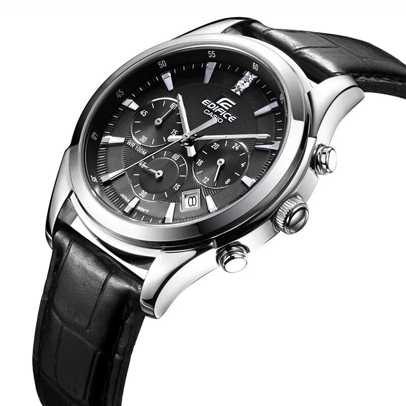 Men's CASIO EDIFICE Series Business Minimalistic Black Mens Analog EFR-517L-1A sold by KicksCrew product image thumbnail 2