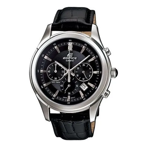 Men's CASIO EDIFICE Series Business Minimalistic Black Mens Analog EFR-517L-1A sold by KicksCrew