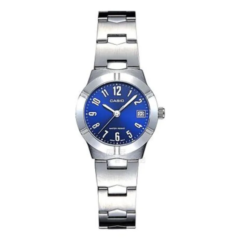 CASIO Stainless Steel Strap Quartz Waterproof Analog LTP-1241D-2A2 sold by KicksCrew