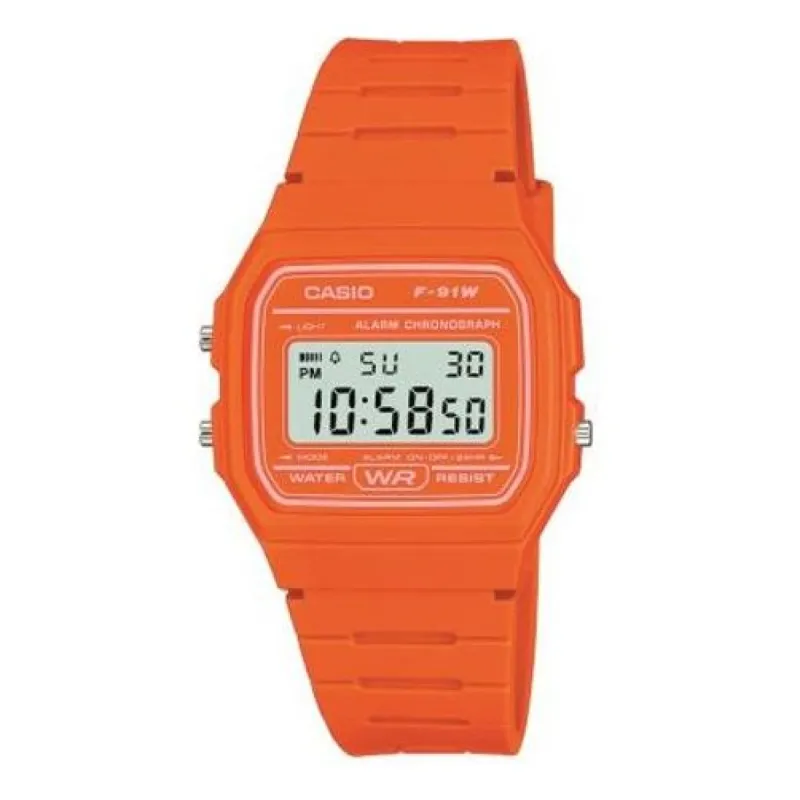 CASIO Waterproof Quartz Sports Unisex Mens  Digital F-91WC-4A2EF sold by KicksCrew