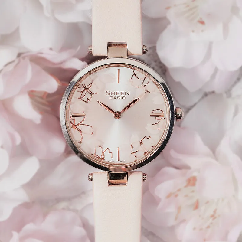 Casio Analog Watch 'Pink Sapphire Crystal Silver' SHE-C110CGL-4AUPFH sold by KicksCrew product image thumbnail 3