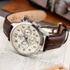 CASIO EDIFICE Men'ses White/Brown Mens Analog EFV-500L-7A sold by KicksCrew