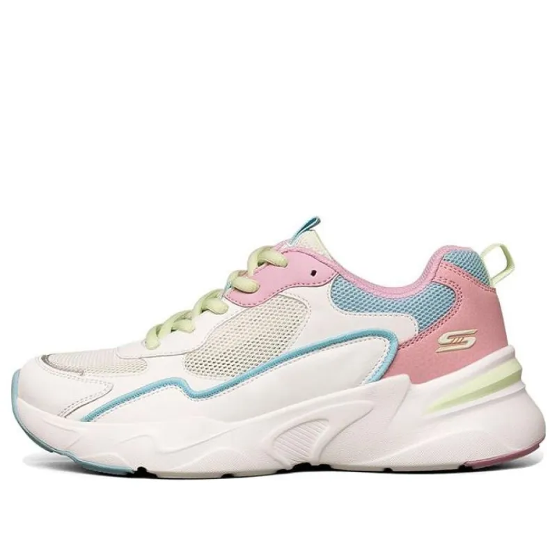 (WMNS) Skechers Bob's Bamina Low-Top Pink/White/Blue 117043-WBLP sold by KicksCrew