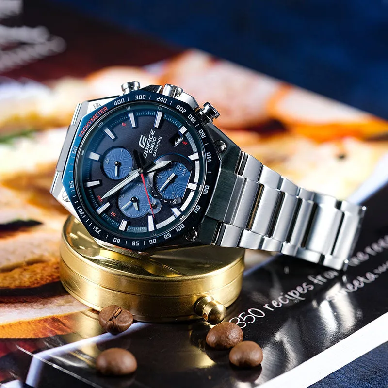 CASIO EDIFICE Quartz Waterproof Sapphire Crystal Solar Powered Mens Analog EQB-1100XYDB-2APR sold by KicksCrew product image thumbnail 3