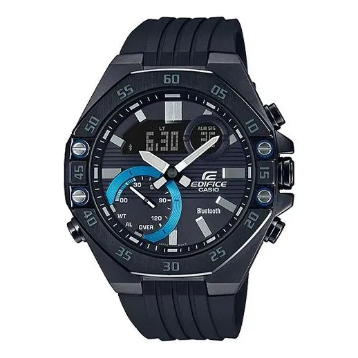 CASIO EDIFICE Bluetooth Black Mens Analog/Digital Combo ECB-10PB-1A sold by KicksCrew
