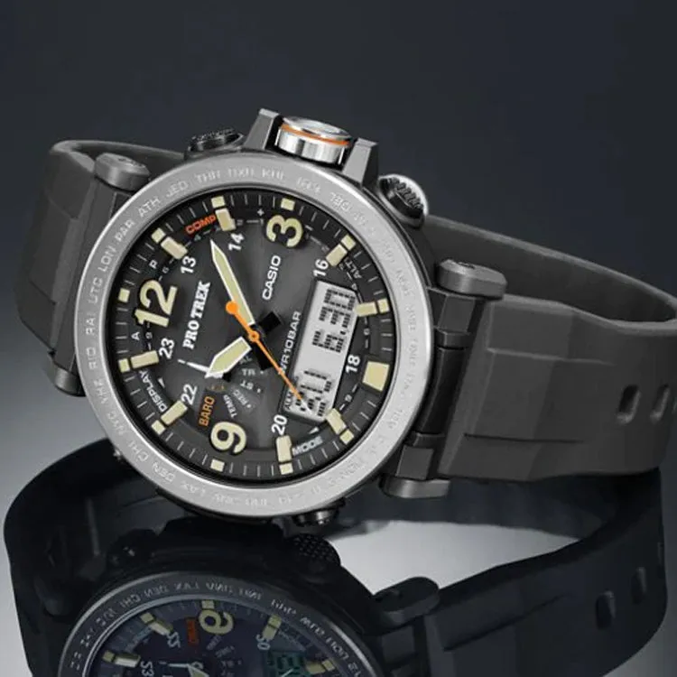 CASIO Waterproof Sports Mens Analog/Digital Combo PRG-600-1D sold by KicksCrew product image thumbnail 2