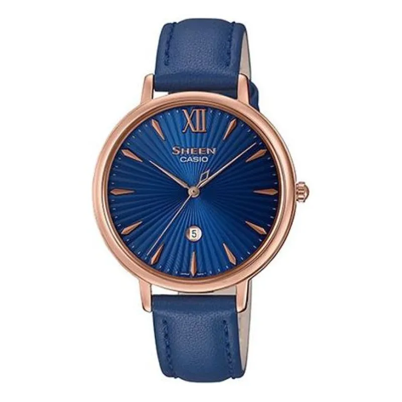 CASIO SHEENSeries es SHE-4534PGL-2AUPR Blue SHE-4534PGL-2AUPR-PERSON sold by KicksCrew