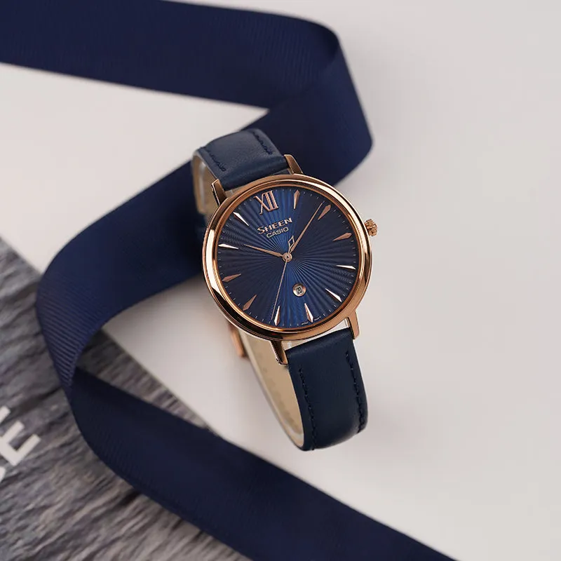 CASIO SHEENSeries es SHE-4534PGL-2AUPR Blue SHE-4534PGL-2AUPR-PERSON sold by KicksCrew product image thumbnail 3