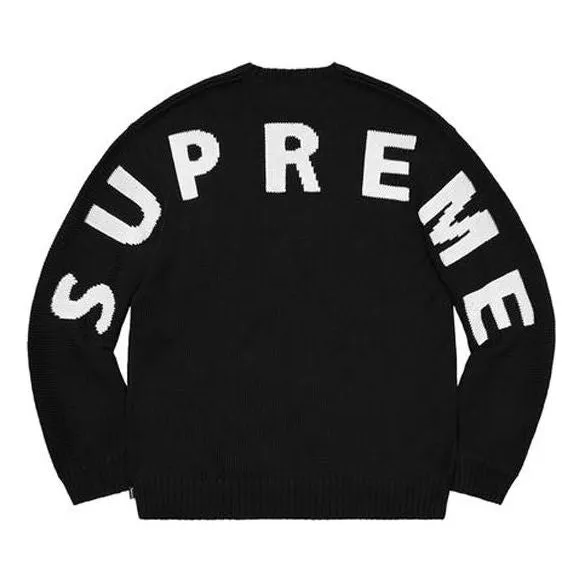 Supreme SS20 Week 5 Back Logo Sweater Logo SUP-SS20-505 sold by KicksCrew