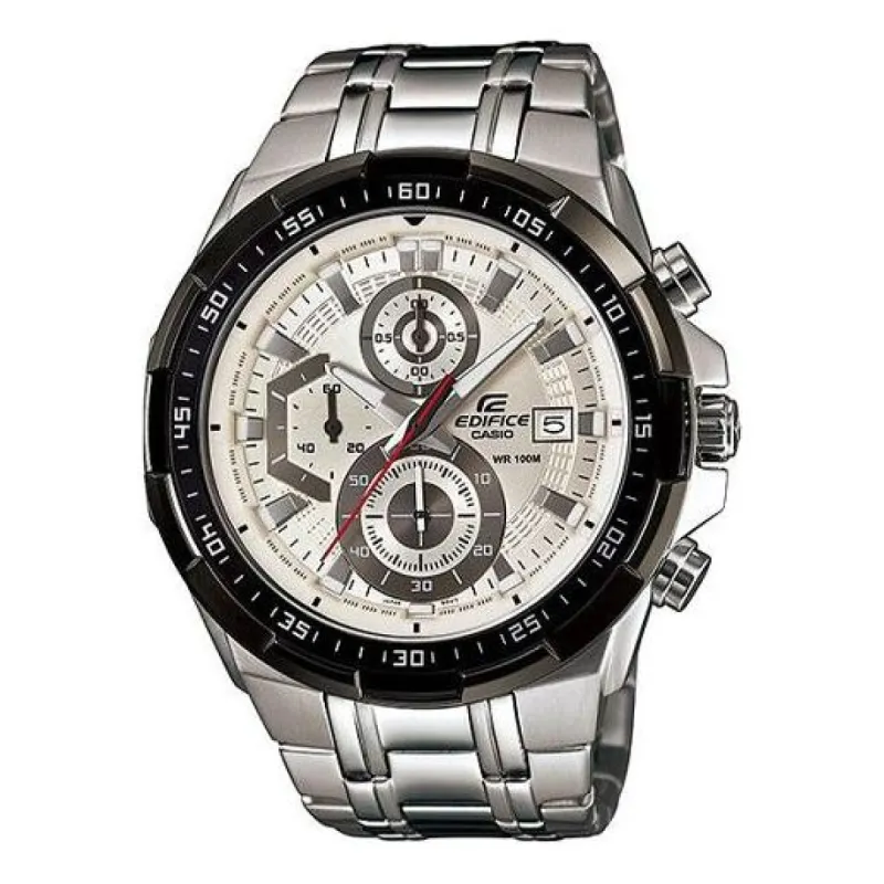 CASIO Edifice Series Men's Silver/Black Waterproof Mens  Analog EFR-539D-7A sold by KicksCrew