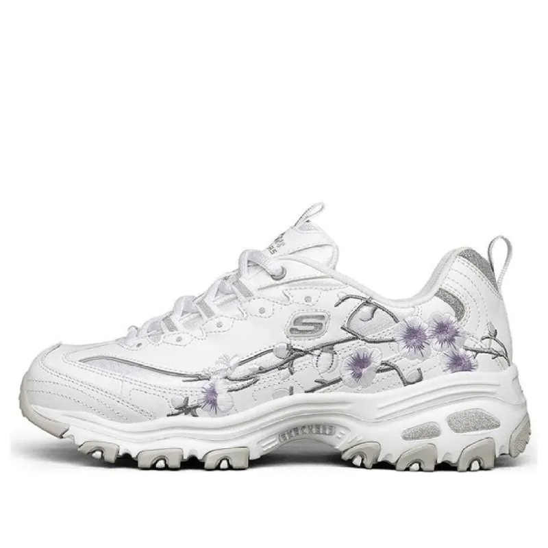 (WMNS) Skechers D'lites 1.0 Low Cut Running Shoes White 149239-WLV sold by KicksCrew