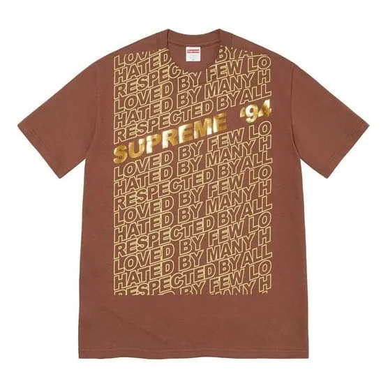 Supreme SS22 Week 1 Respected Tee SUP-SS22-007 sold by KicksCrew