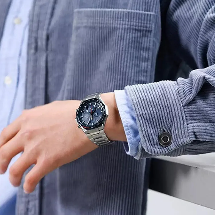 Casio Edifice Analog Watch 'Navy Metallic Silver' EQB-1100XYDB-2A sold by KicksCrew product image thumbnail 2