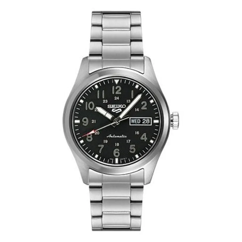 Men's SEIKO No. 5 Series Mechanical Watch Steel strip SRPG27K1 sold by KicksCrew
