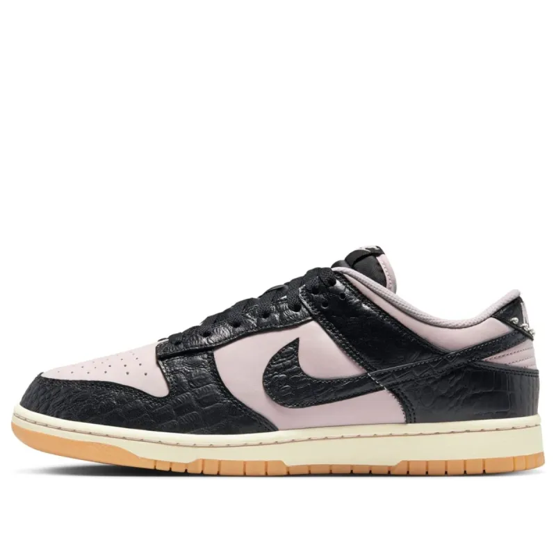 Nike Dunk Low Retro 'Pink Black Croc' HF9191-001 sold by KicksCrew