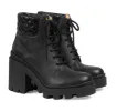 (WMNS) Gucci GG Ankle Boot 'Black' 659691-UC810-1000 sold by KicksCrew