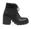 (WMNS) Gucci GG Ankle Boot 'Black' 659691-UC810-1000 sold by KicksCrew