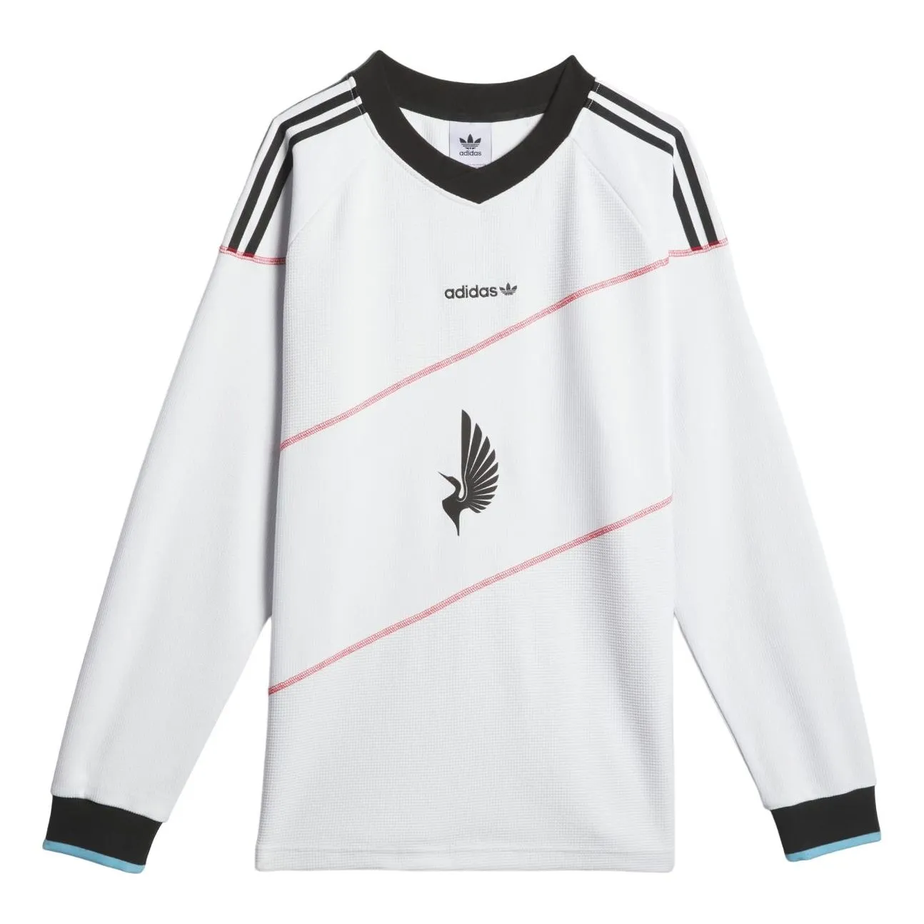 adidas MNUFC X Familia Long Sleeve Jersey 'Crystal White' JF8854 sold by KicksCrew