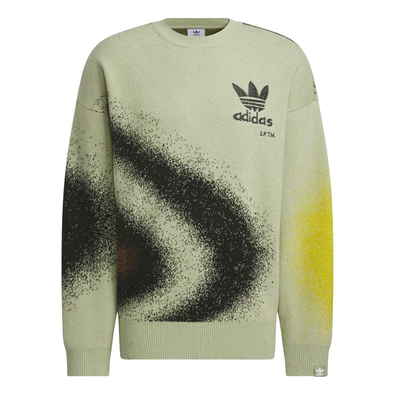 adidas Song For The Mute Fully Fashion Crew Sweatshirt 'Tent Green' JI9643 sold by KicksCrew