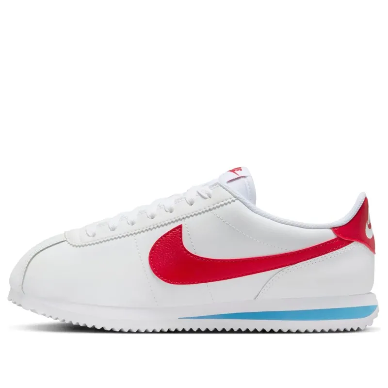 (WMNS) Nike Cortez Leather 'White Varsity Red Blue' DN1791-108 sold by KicksCrew