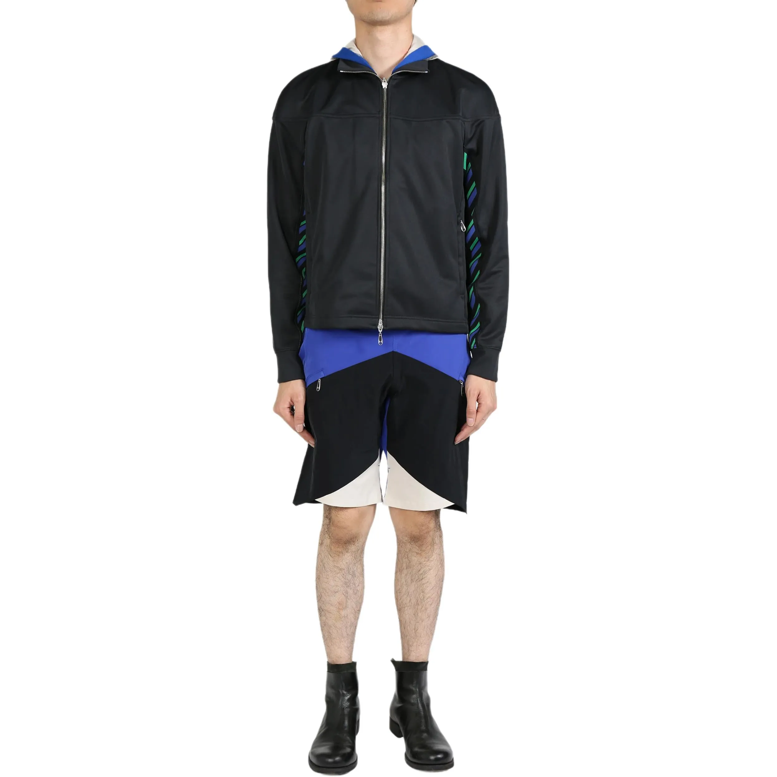 ASICS x Kiko Kostadinov Novalis Track Jacket 'Black Blue' 2203A295-001 sold by KicksCrew product image thumbnail 4