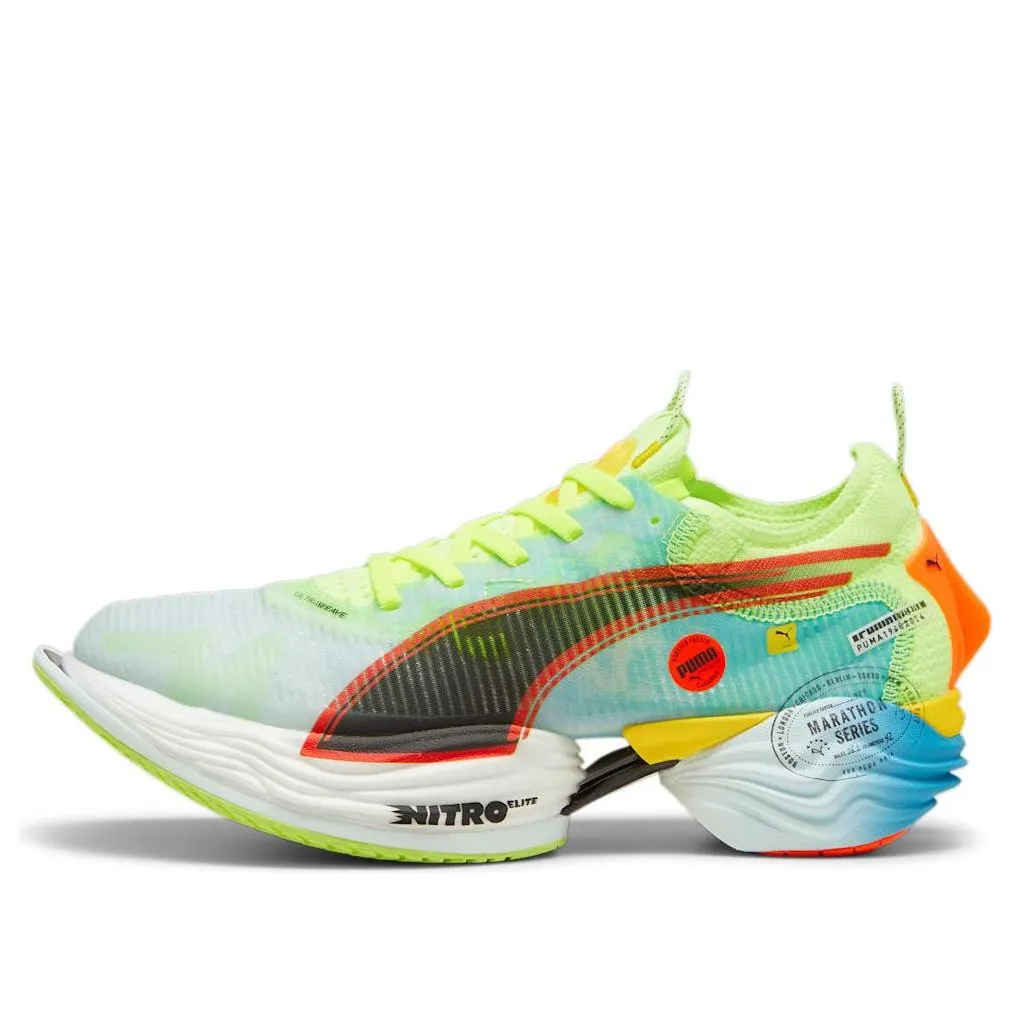 PUMA Fast-R Nitro Elite 2 'Nitro Blue Fizzy Apple' 310199-01 sold by KicksCrew