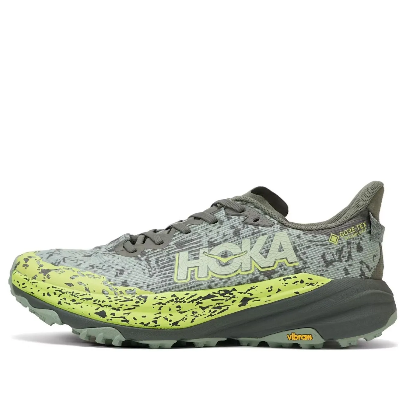 HOKA ONE ONE Speedgoat 6 Gore-Tex 'Slate Aloe Vera' 1155150-STLV sold by KicksCrew