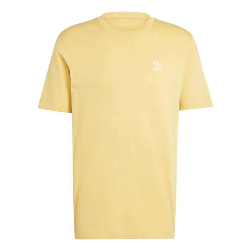 adidas Trefoil Essentials T-shirt Asia Sizing 'Yellow' IR9695 sold by KicksCrew