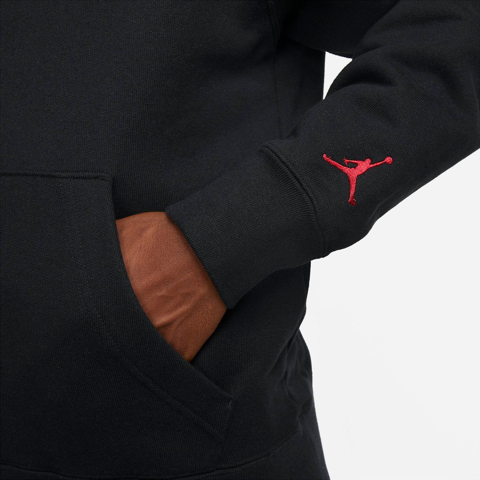 Air Jordan x Trophy Room Hoodie 'Black' DC2429-010 sold by KicksCrew product image thumbnail 3