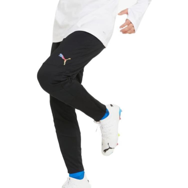 PUMA Logo Individual Final Pants 'Black' 657954-46 sold by KicksCrew product image thumbnail 3