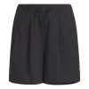 (WMNS) adidas Graphic Woven Shorts Asia Sizing 'Black' HY2853 sold by KicksCrew