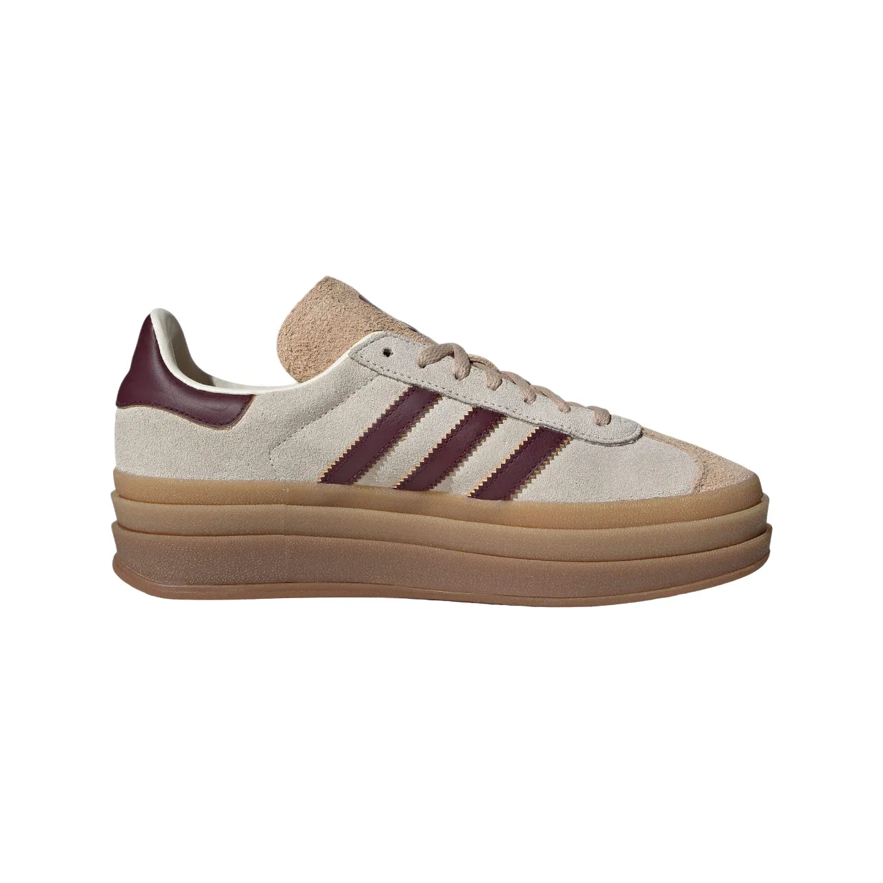 (WMNS) adidas Gazelle 'Beige Burgundy' JQ5127 sold by KicksCrew product image thumbnail 2