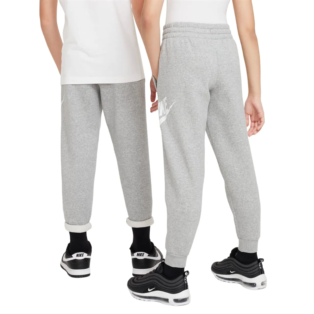 (GS) Nike Club Fleece Joggers Sweatpants 'Dark Grey' FD2995-063 sold by KicksCrew product image thumbnail 2
