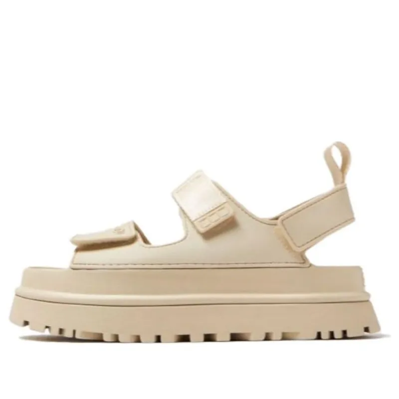 (WMNS) UGG GoldenGlow Sandal 'Sea Salt' 1152685-SSAL sold by KicksCrew